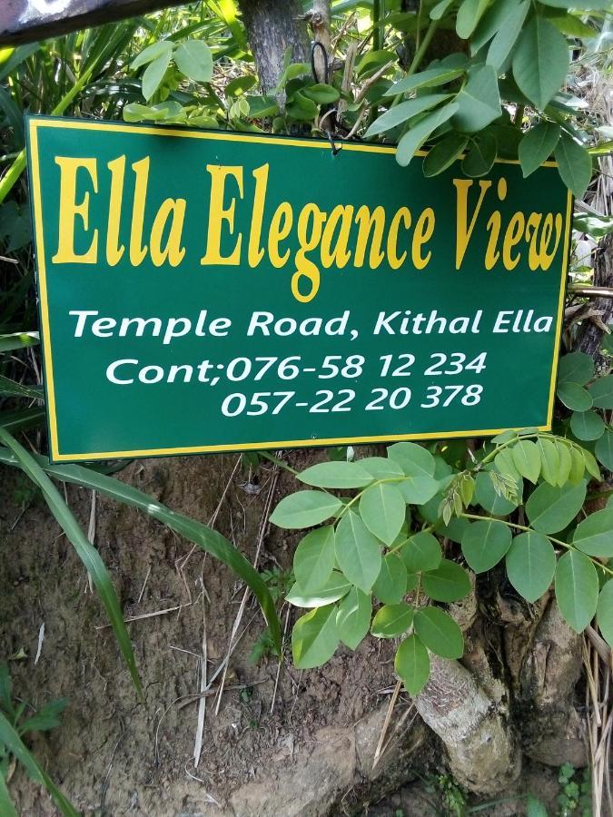 Ella Elegance View Bed & Breakfast Exterior photo